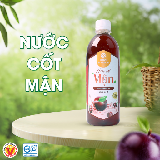 Nước cốt mận tươi
